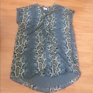 Buddy Love snakeskin print dress